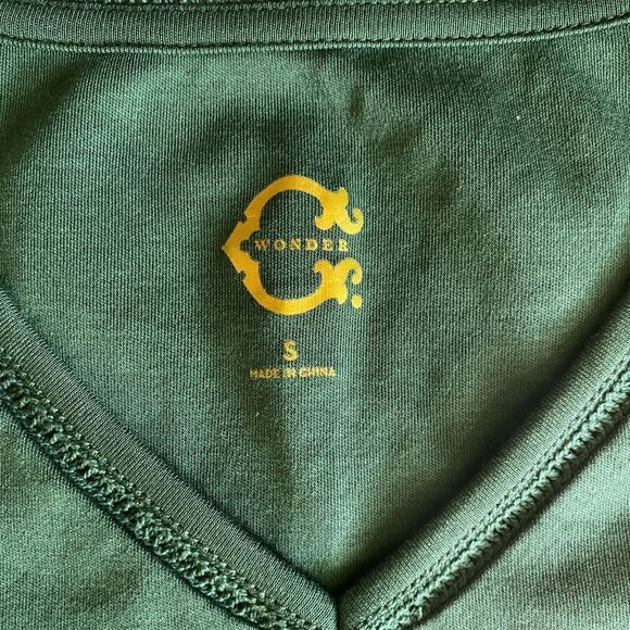 C. Wonder Top Green Womens Size Small - Picture 3 of 5